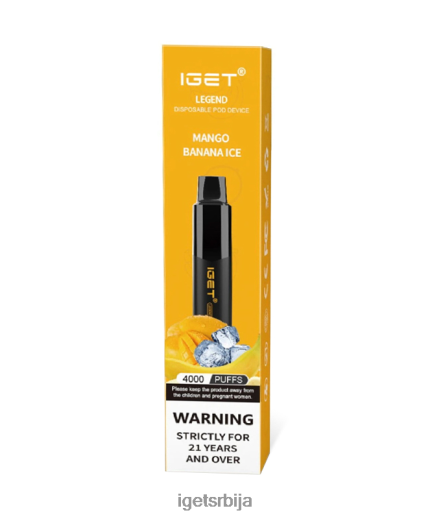 IGET vape sale-легенда продаје LVJ84B185 IGET лед од манго банане