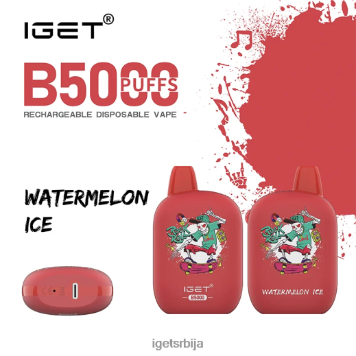 IGET bar sale-продавница б5000 LVJ84B307 IGET лед од лубенице