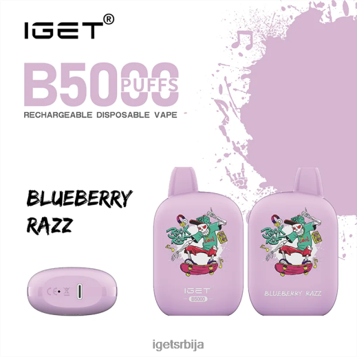 IGET discount-вапе укуси б5000 LVJ84B310 IGET боровница разз