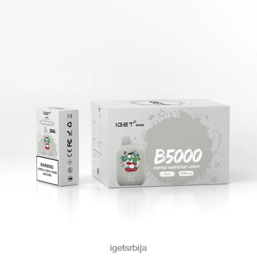 IGET store-вапе продаја б5000 LVJ84B319 IGET наранџа грејпфрут лимун