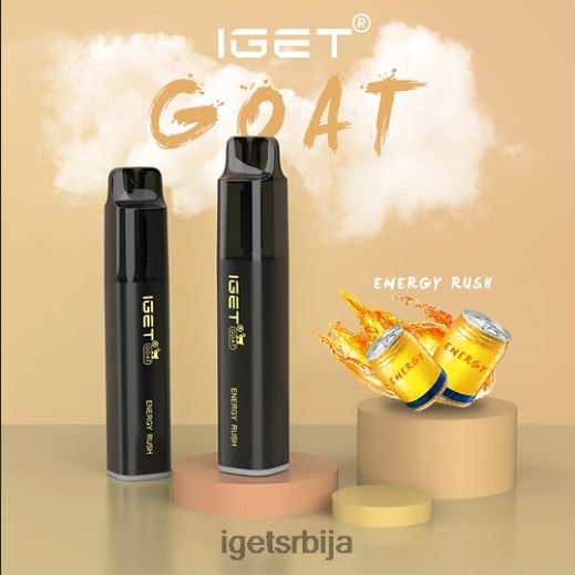 IGET vape flavours-распродаја коза - 5000 пуффс LVJ84B510 IGET енергетска навала