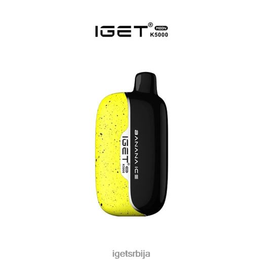 IGET vape sale-продавница месец - 5000 пуффс LVJ84B443 IGET лед од банане
