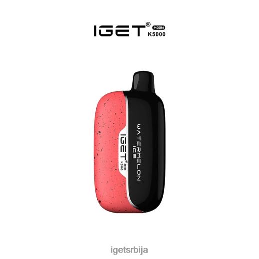 IGET wholesale-продаја месец - 5000 пуффс LVJ84B517 IGET лед од лубенице