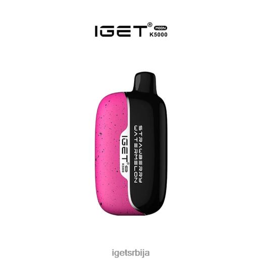 IGET puff-пуф моон - 5000 пуффс LVJ84B592 IGET јагода лубеница