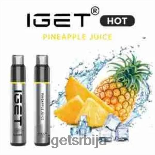 IGET discount-велепродаја вруће - 5500 пуффс LVJ84B547 IGET сок од ананаса
