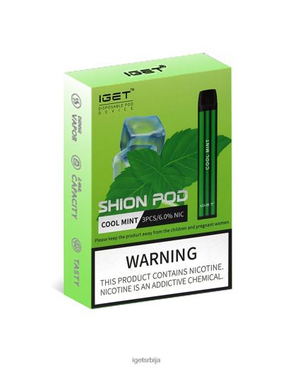 IGET puff-вапе продаја 3 к схион LVJ84B11 IGET цоол минт