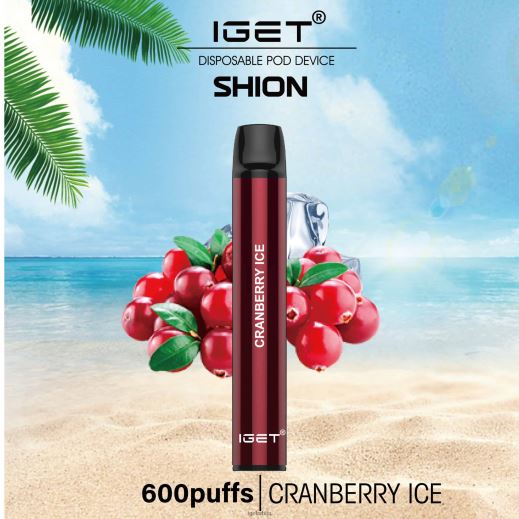 IGET vape flavours-велепродаја 3 х шион LVJ84B12 IGET лед од бруснице