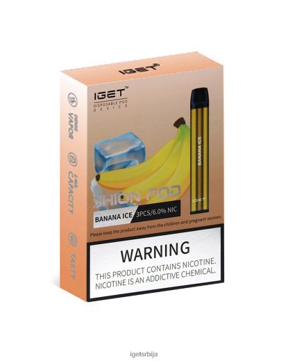 IGET vape flavours-вапе укуси 3 к схион LVJ84B2 IGET лед од банане