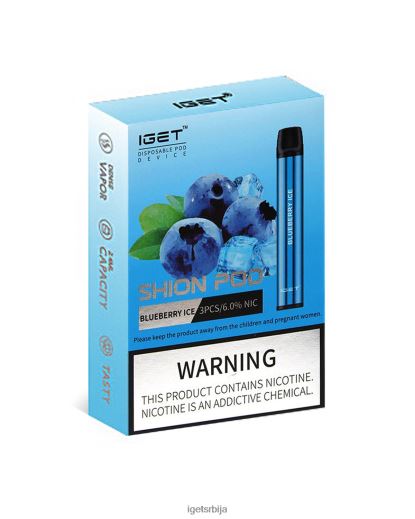 IGET vape sale-вапе продаја 3 к схион LVJ84B4 IGET лед од боровнице