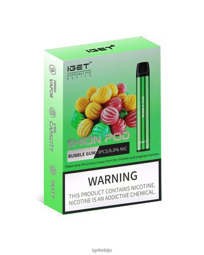 IGET wholesale-продавница 3 х шион LVJ84B6 IGET гума за жвакање