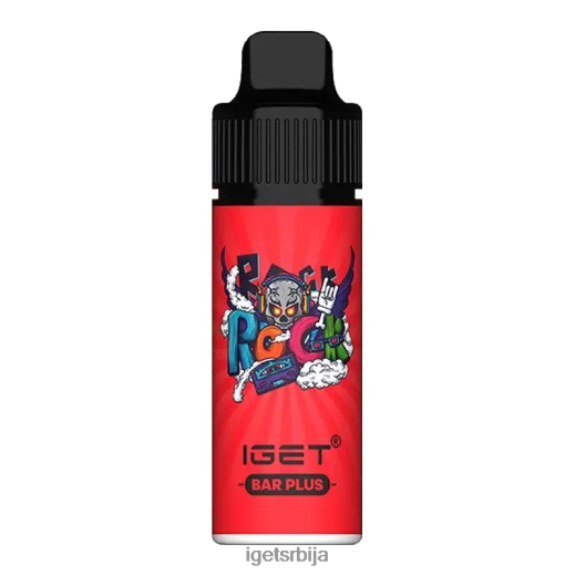 IGET vape sale-велепродаја бар плус - 6000 пуффс LVJ84B582 IGET лед од лубенице