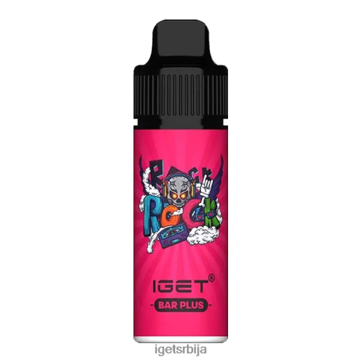 IGET bar discount-продавница бар плус - 6000 пуффс LVJ84B611 IGET трешња нар