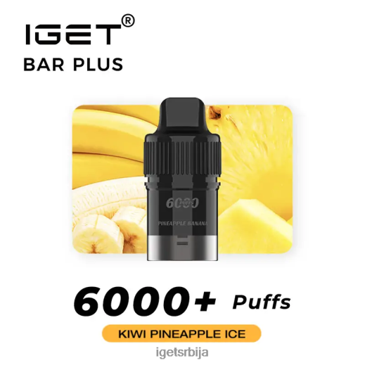 IGET vape flavours-вапе сале бар плус под 6000 пуффс LVJ84B270 IGET киви ананас лед