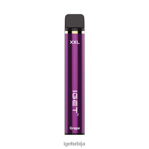 IGET discount-вапе укуси без никотина ккл 1800 пуффс LVJ84B366 IGET бујни лед