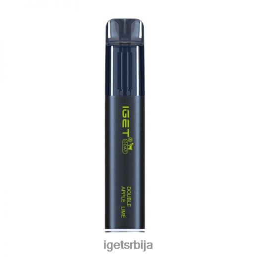 discount IGET vapes-распродаја коза без никотина 5000 пуффс LVJ84B367 IGET дупла јабука лимете